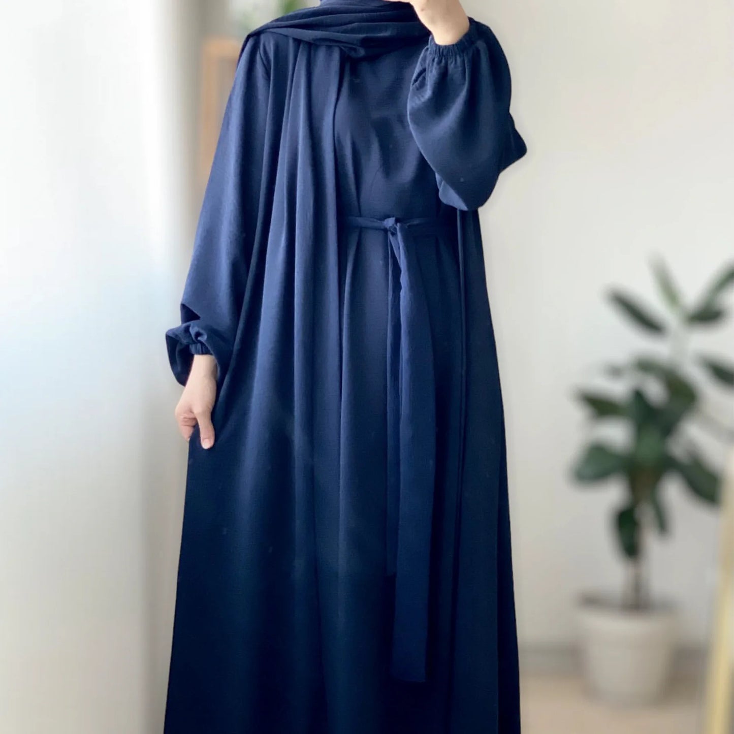 Abaya Kimono and Hijab