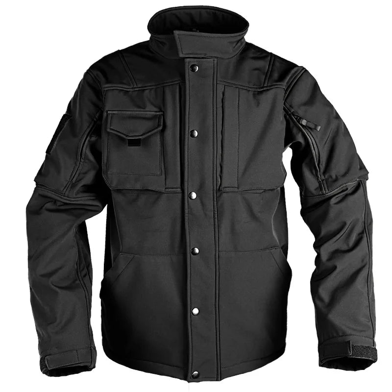 Men's Windproof Waterproof Biker Suit - Tactical Jacket & Pants Set