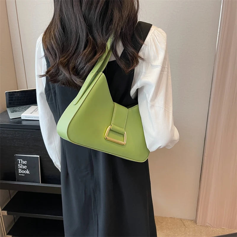 Trendy Small Leather Shoulder Bag