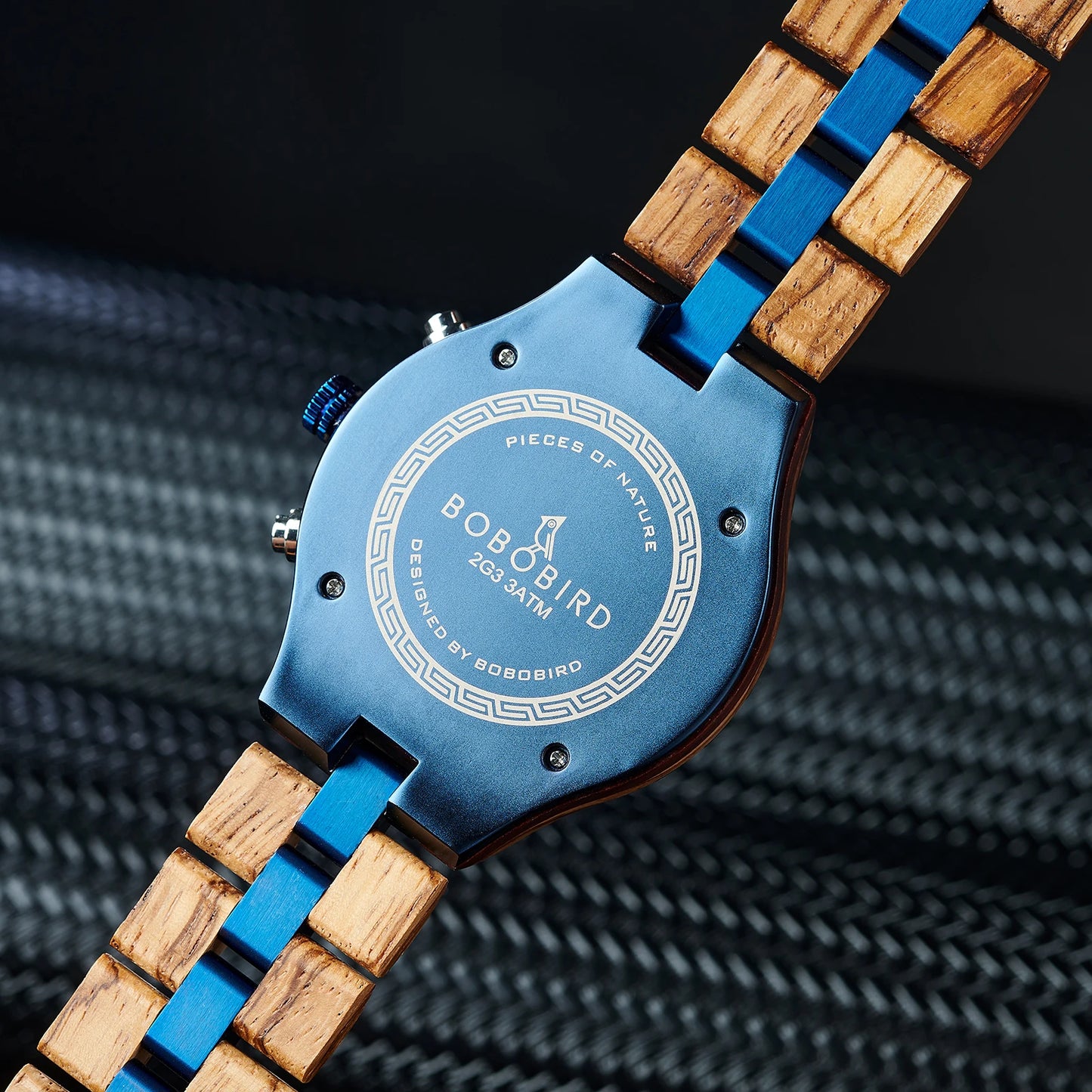 BOBO BIRD Luxe Wooden Chronograph Watch