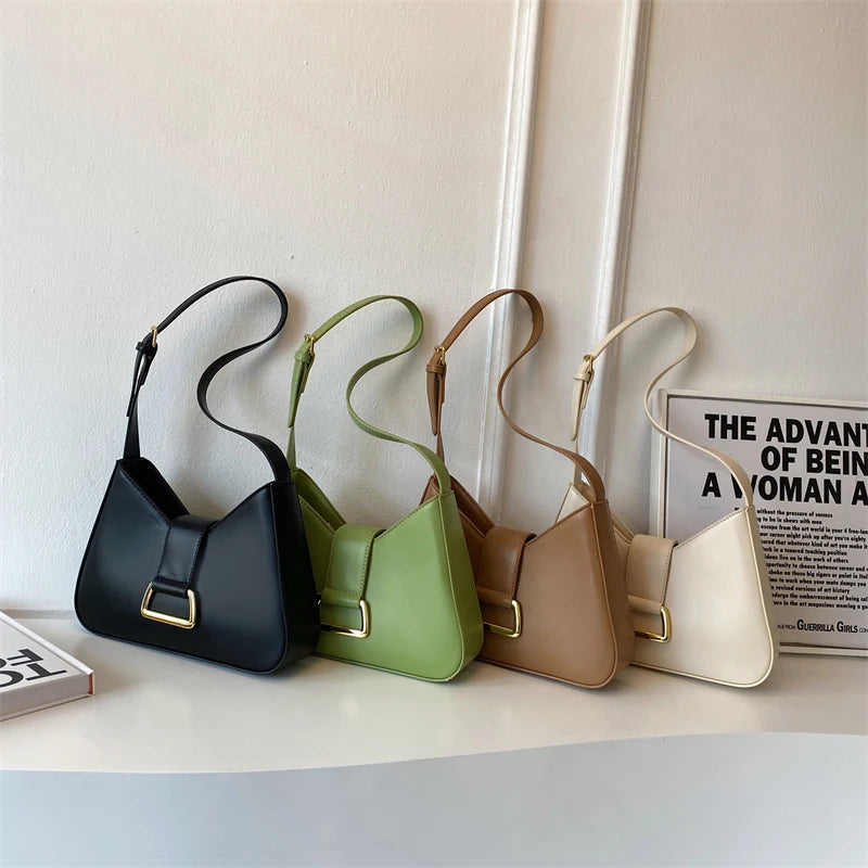 Trendy Small Leather Shoulder Bag